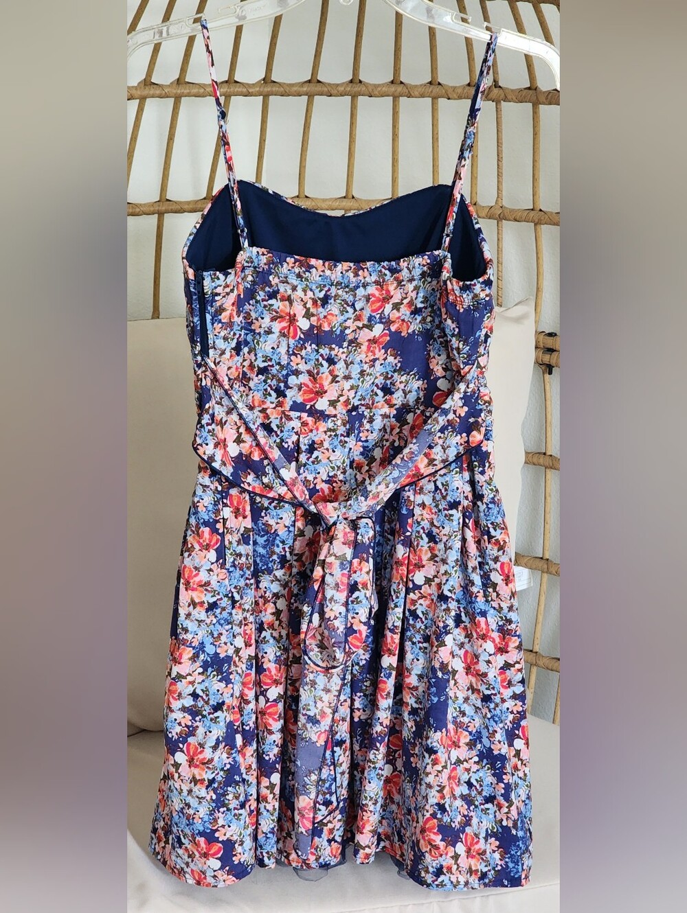 Emerald Sundae Sun Dress In Blues & Pinks Jr Sz 5 - Picture 6 of 10